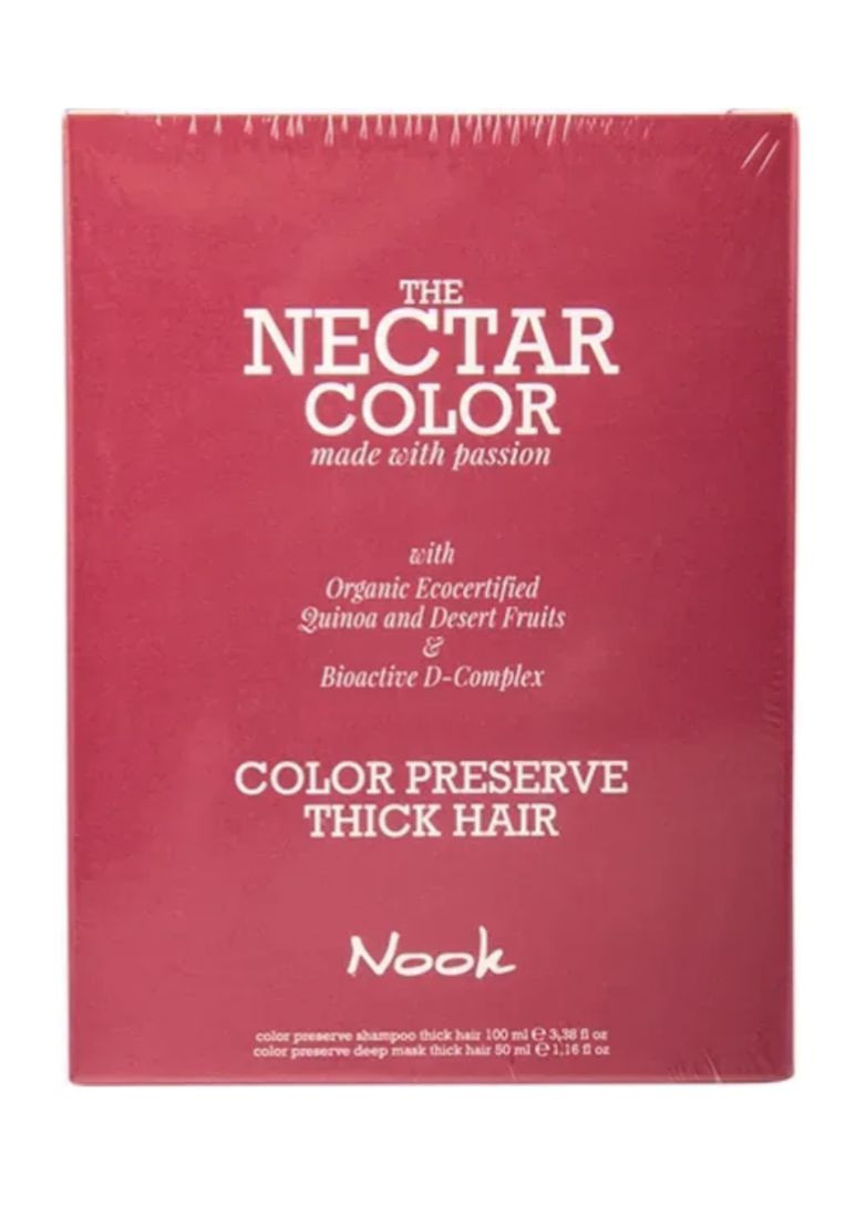 Шампунь "Стійкість кольору" для жорсткого волосся THE NECTAR COLOR 10 мл Nook (332200718)