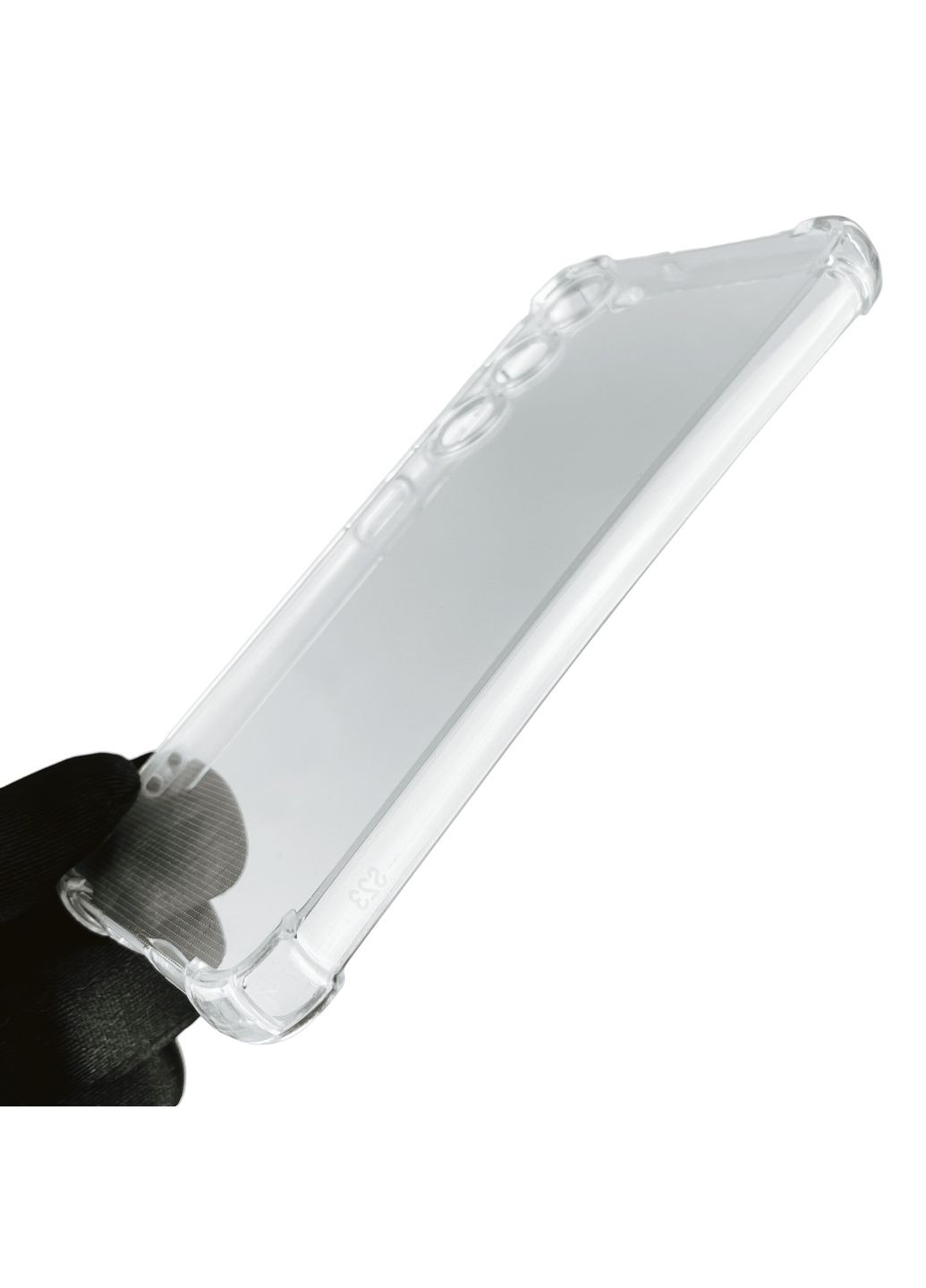 Чохол для Galaxy S23 SM-S911B з бронь кутами вище екрана протиударний на самсунг с23 прозорий Samsung (366022997)