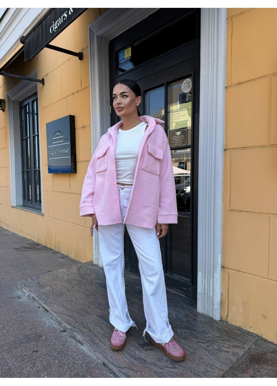 Розовая рубашка Fashion