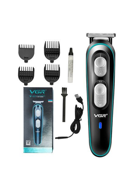 Бездротова універсальна стрижкова машинка V-055, Машинка для стрижки волосся домашня VGR (364665347)