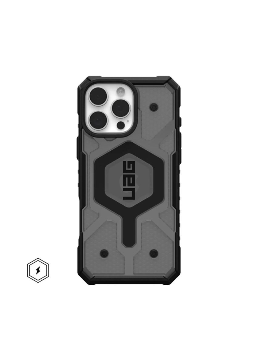 Чохол для смартфона AAA for Apple iPhone 16 Pro All Black UAG Pathfinder Mag Clear (342722541)