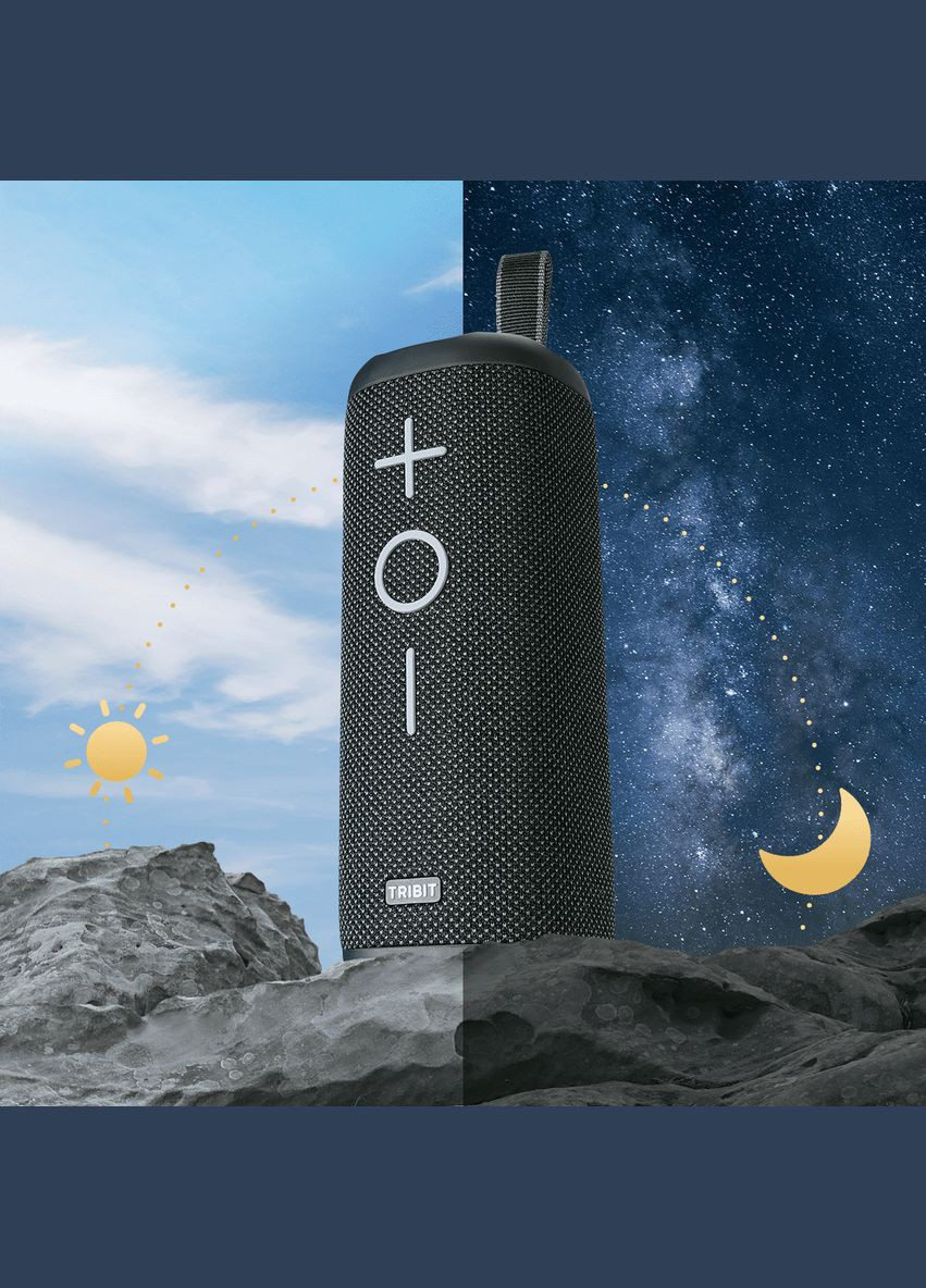 Портативная акустика StormBox 2, 34W, IPX7, 24H Playtime, Sound360 Tribit (329424260)