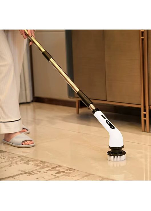 Акумуляторна щітка для прибирання 9 в 1 бездротова багатофункціональна електрична (CB090) No Brand (360867095)