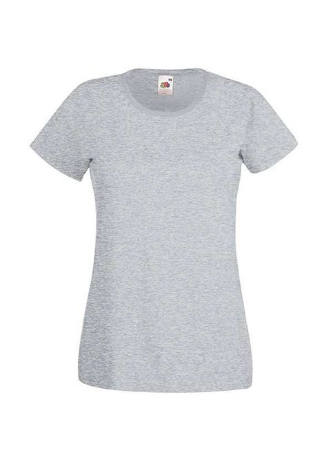 Футболка женская Valueweight lady-fit Черный (061372036L) Fruit of the Loom - (311607264)