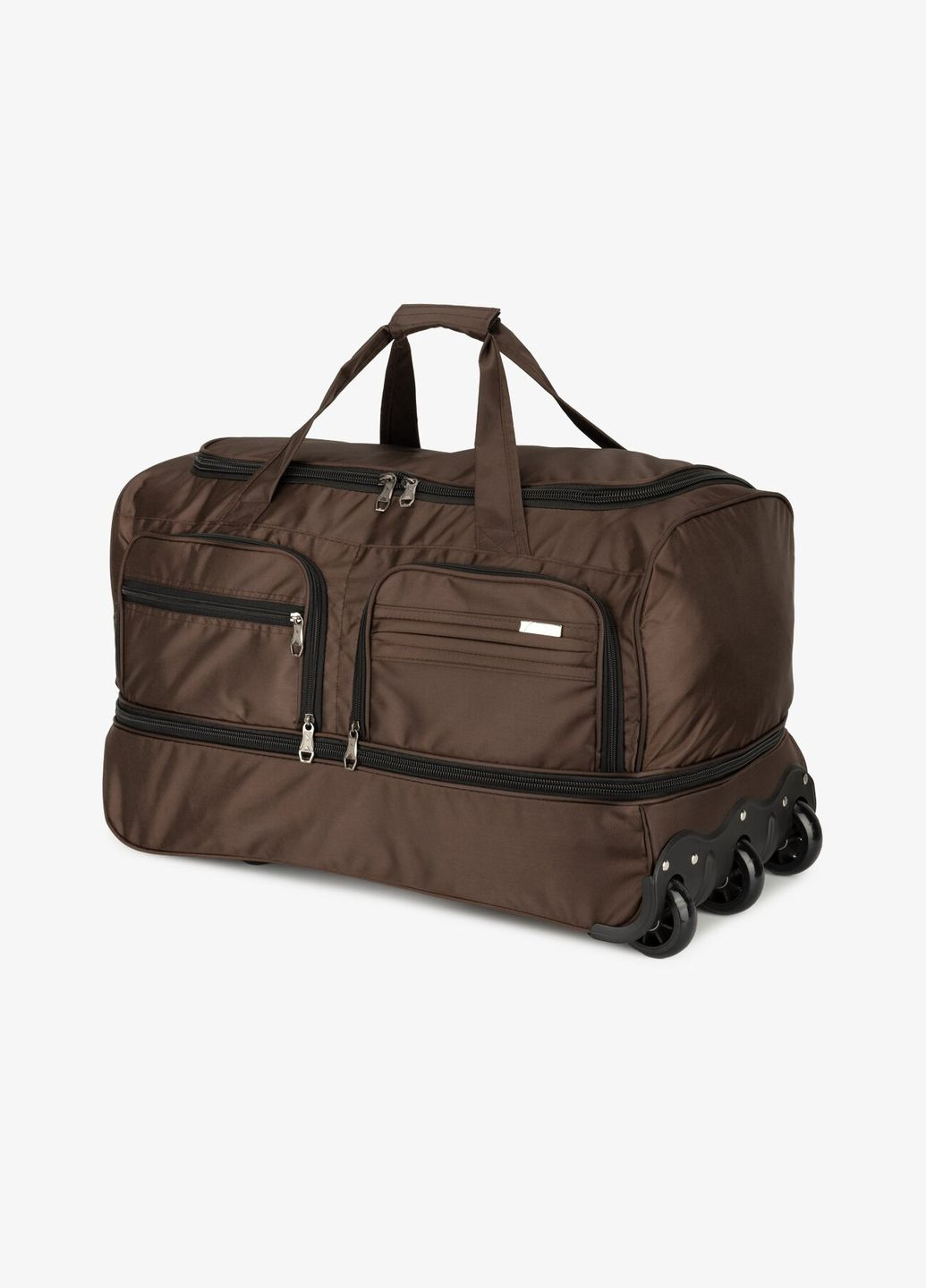 Сумка на колесах 906/2 Средний Коричневый shop (2000999167362) No Brand (362902128)