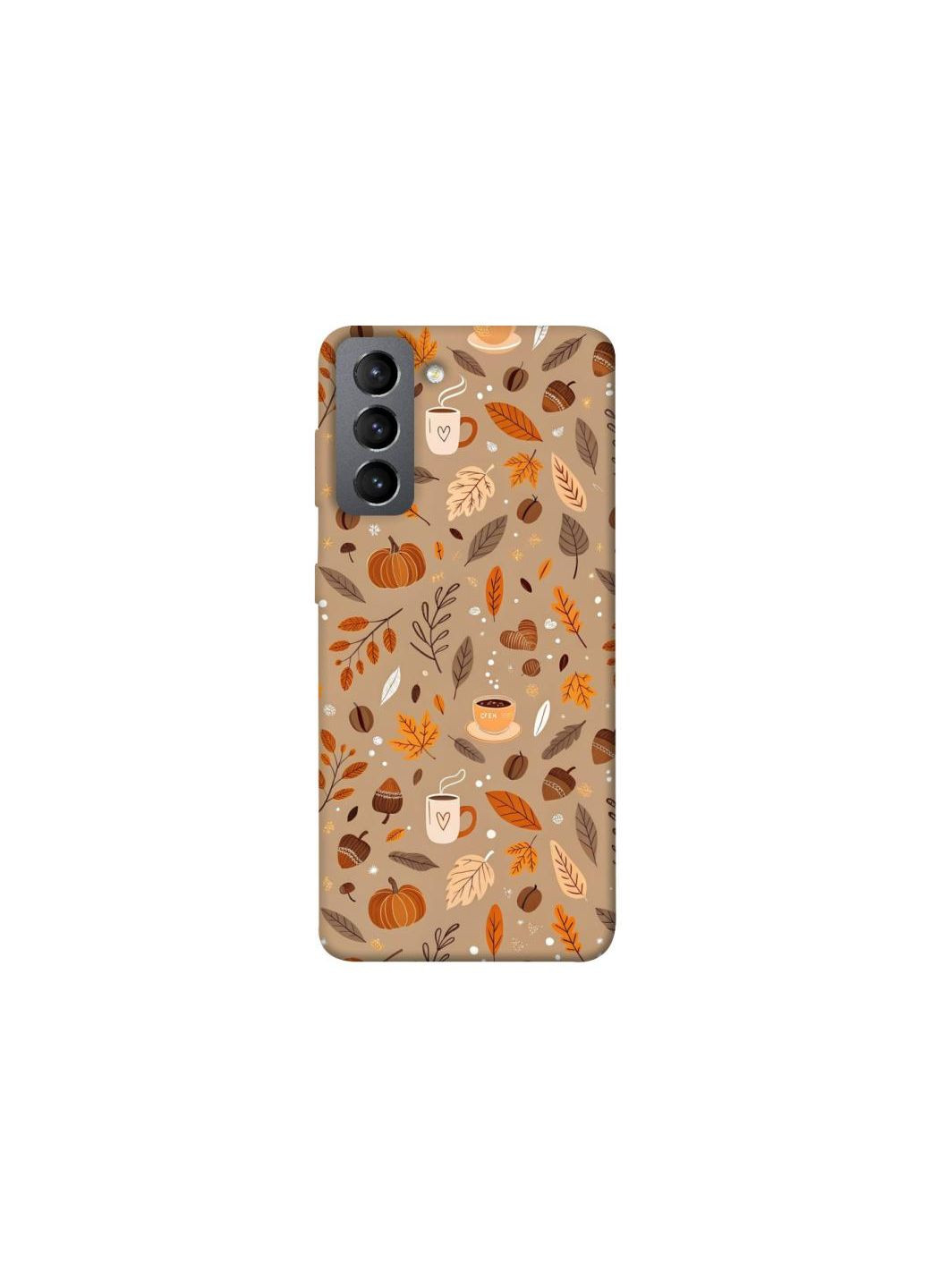 Чохол на Samsung Galaxy S21 FE Autumn vibes ver.6 Frontalka (361108486)