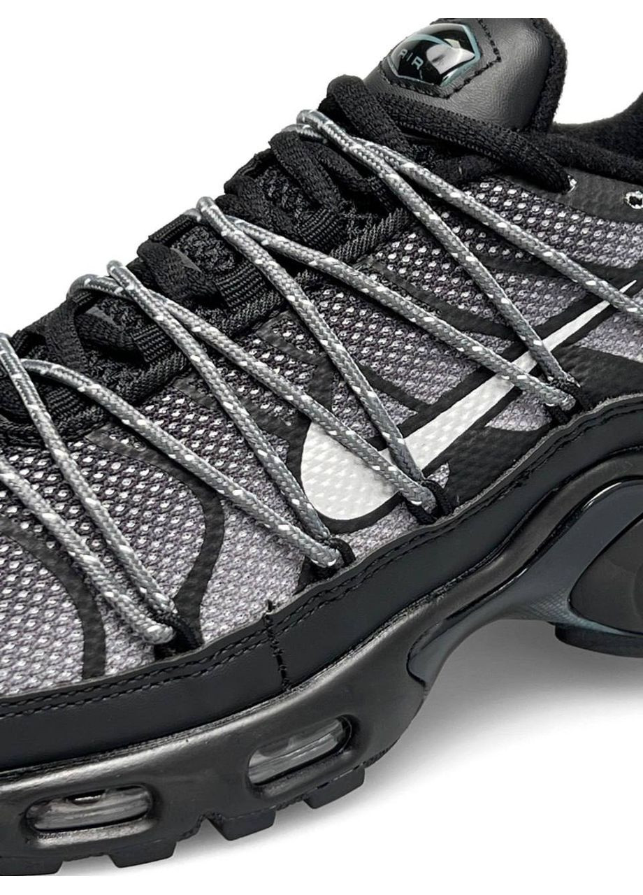 Чорні Осінні кросівки чоловічі, вьетнам Nike Air Max Plus Utility Black