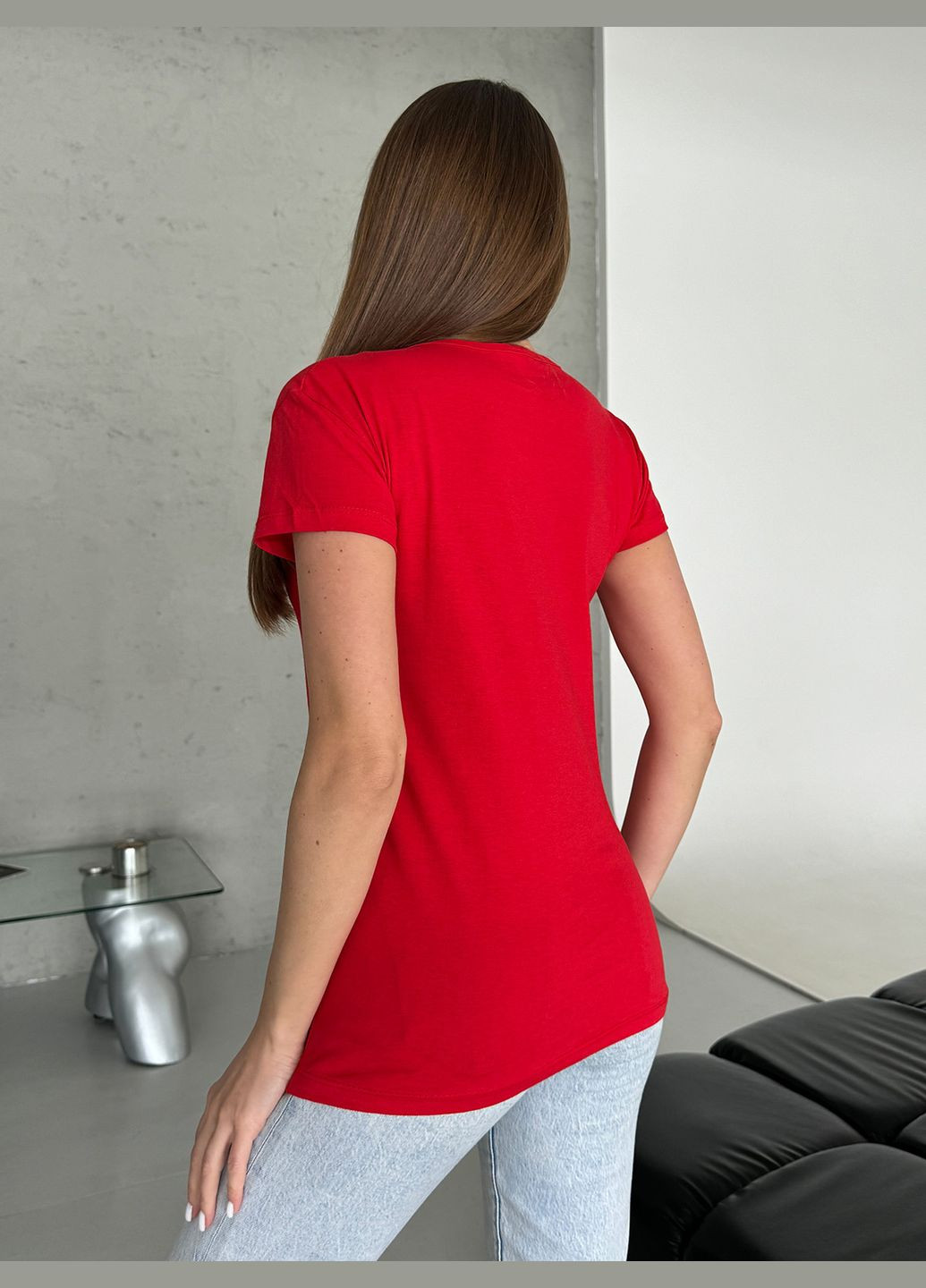 Красная летняя футболки Magnet WN20-593