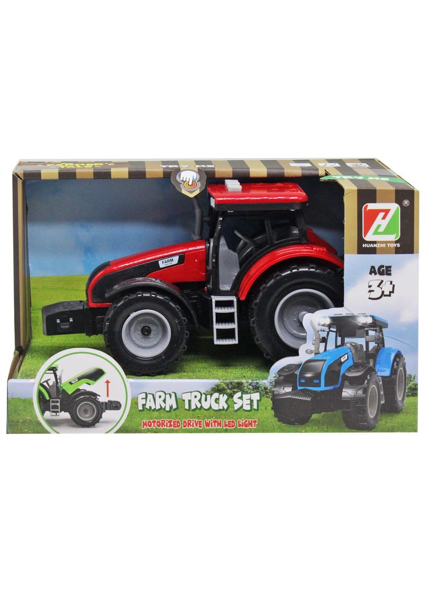 Инерционная игрушка "Трактор", красный MIC (292141894)