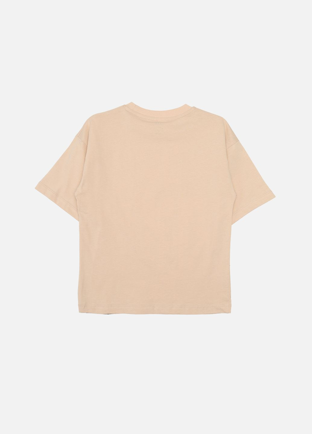 Бежевая летняя футболка с коротким рукавом для мальчика цвет бежевый цб-00268778 Yuki