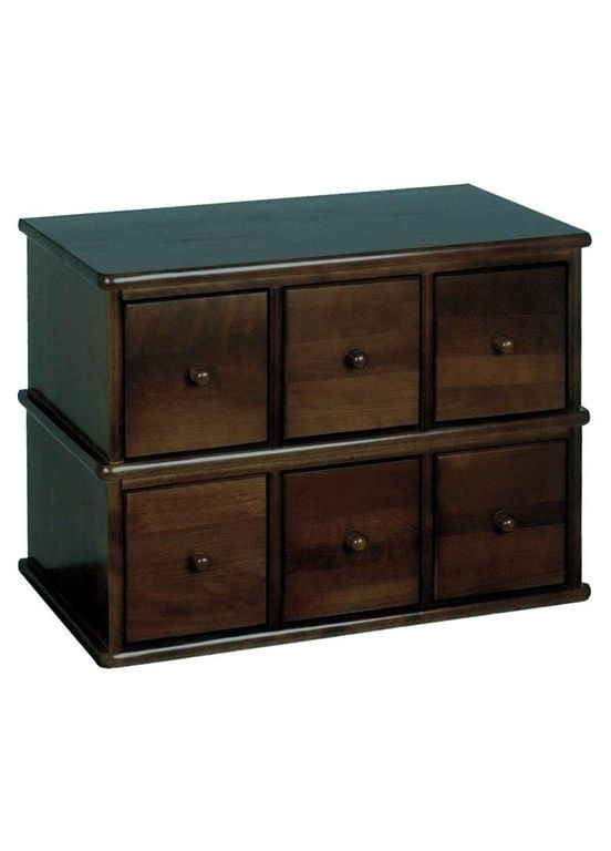 Міні-комод з дерева Дженіян капучино (МНК-004709) No Brand (328225414)