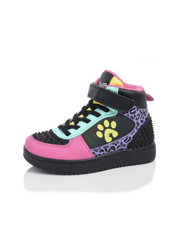 Черные черевики для девочки черный цвет 17,5 см (арт.421527) Biki