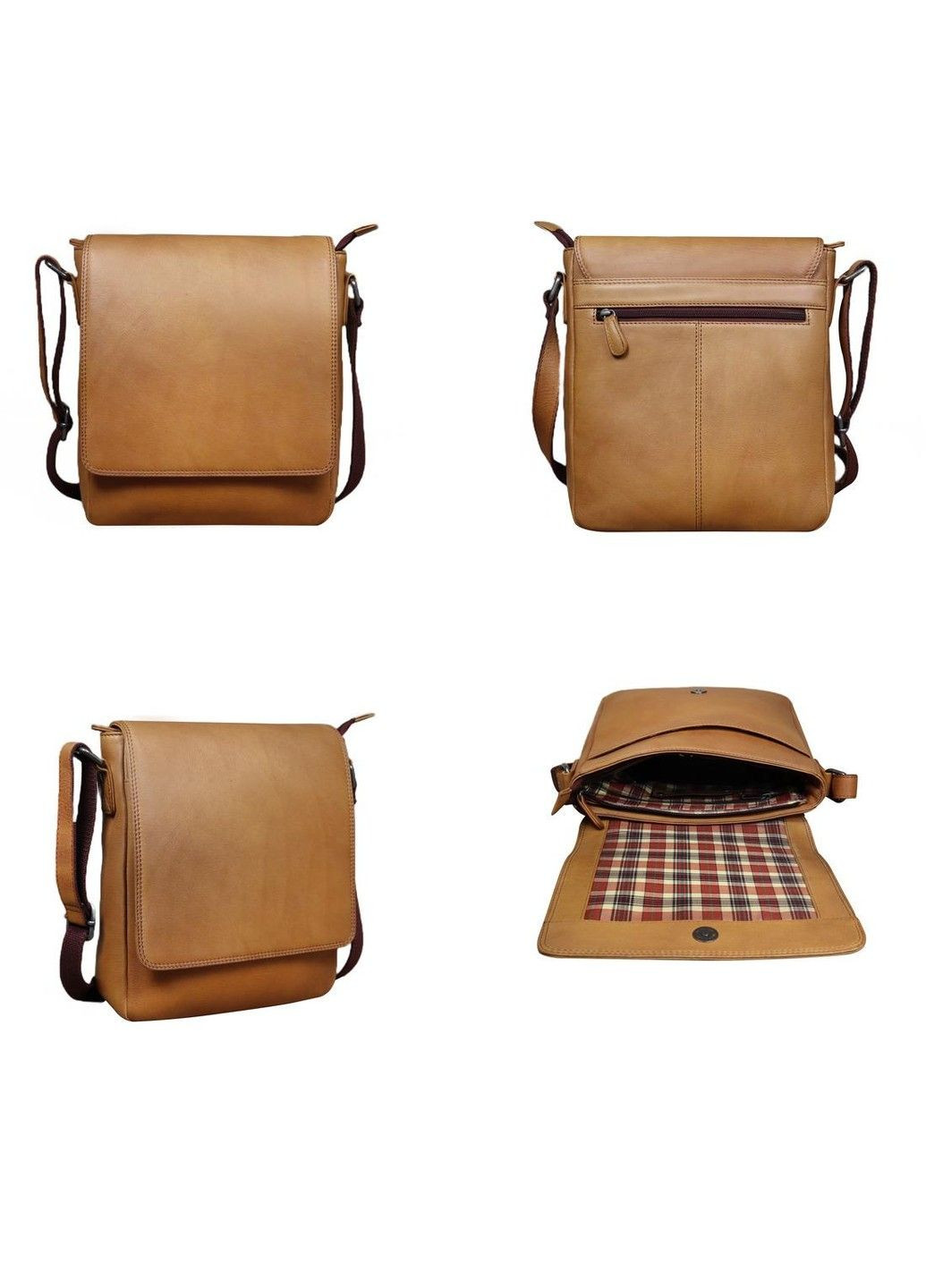 Чоловічий месенджер з натуральної шкіри R-3161C Tavinchi (291984309)