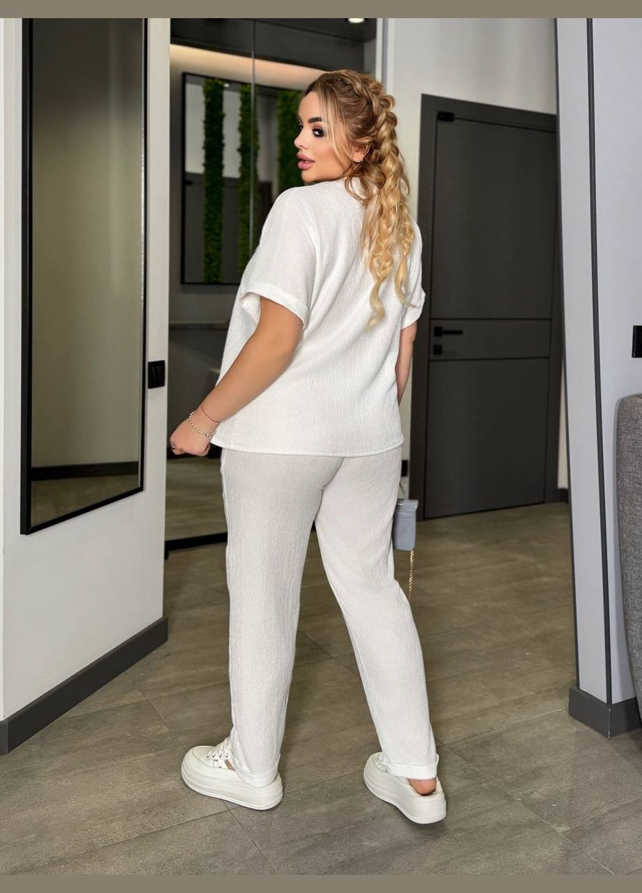 Прогулянковий костюм футболка+ стильні штани Україна (337508595)