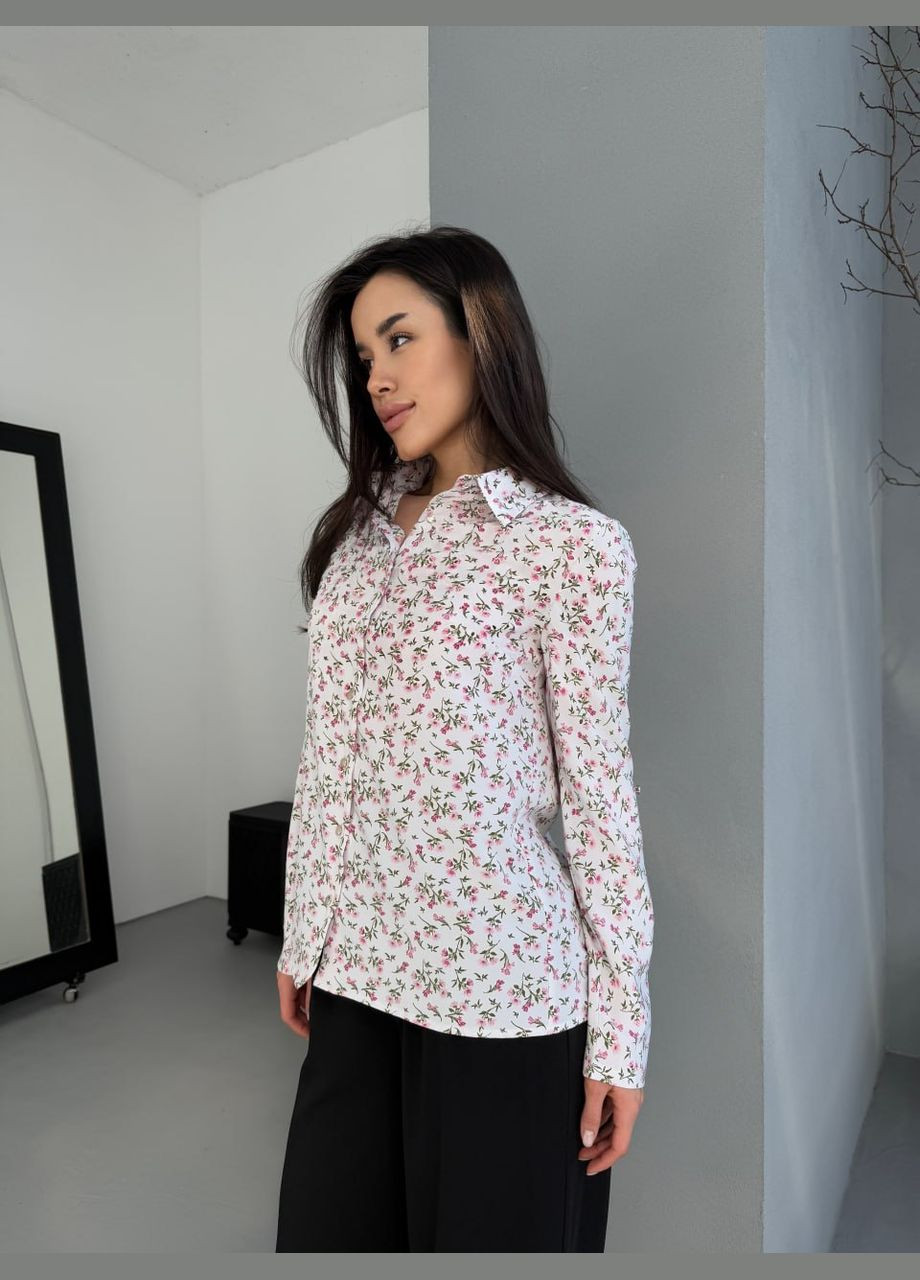 Белая женская блузка FINO Mode