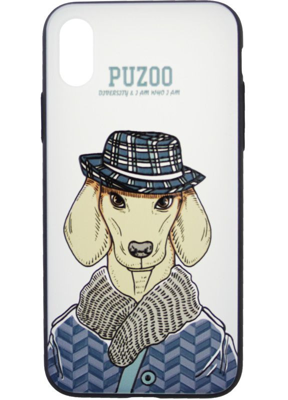 Чехолнакладка Artdog Phone iPhone X White Ravan PUZOO (301507512)