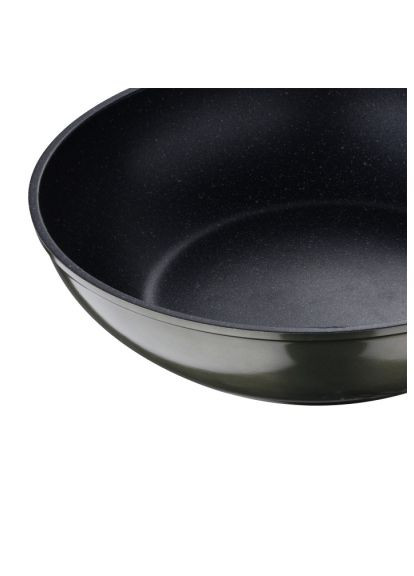 Сковорода (BG-30129-GR) Bergner Midnight, Вок 28 см (369878282)