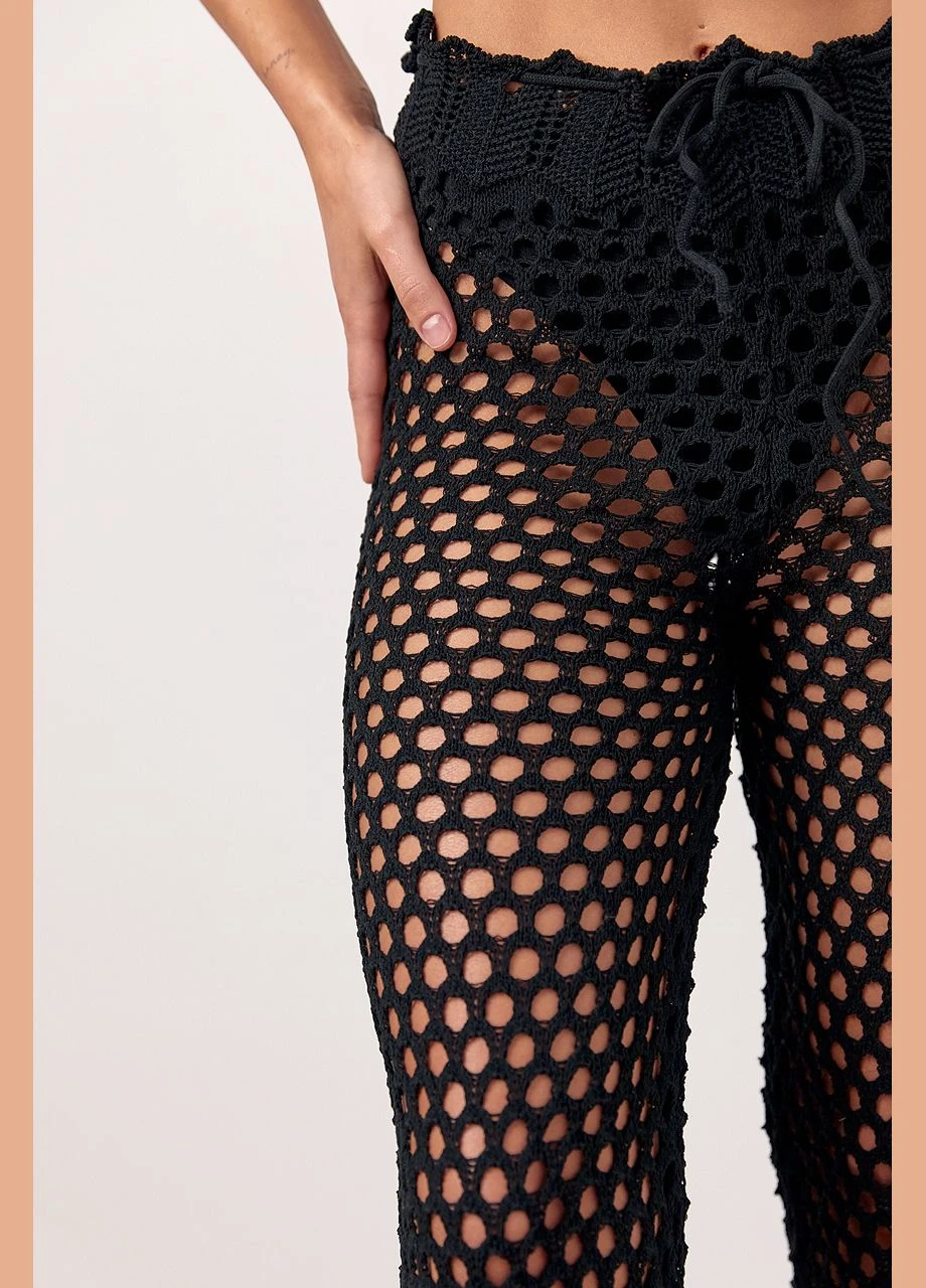 Жіночі штани в техніці кроше Lurex (297327555)