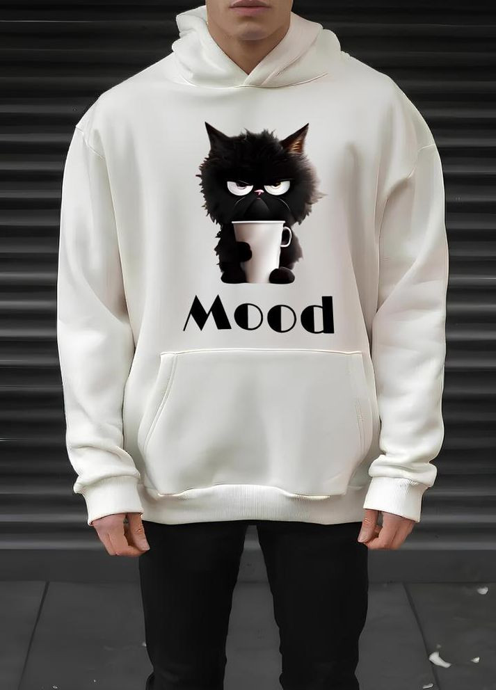 Худи с ДТФ на Флисе (оверсайз) No Brand (308790086)