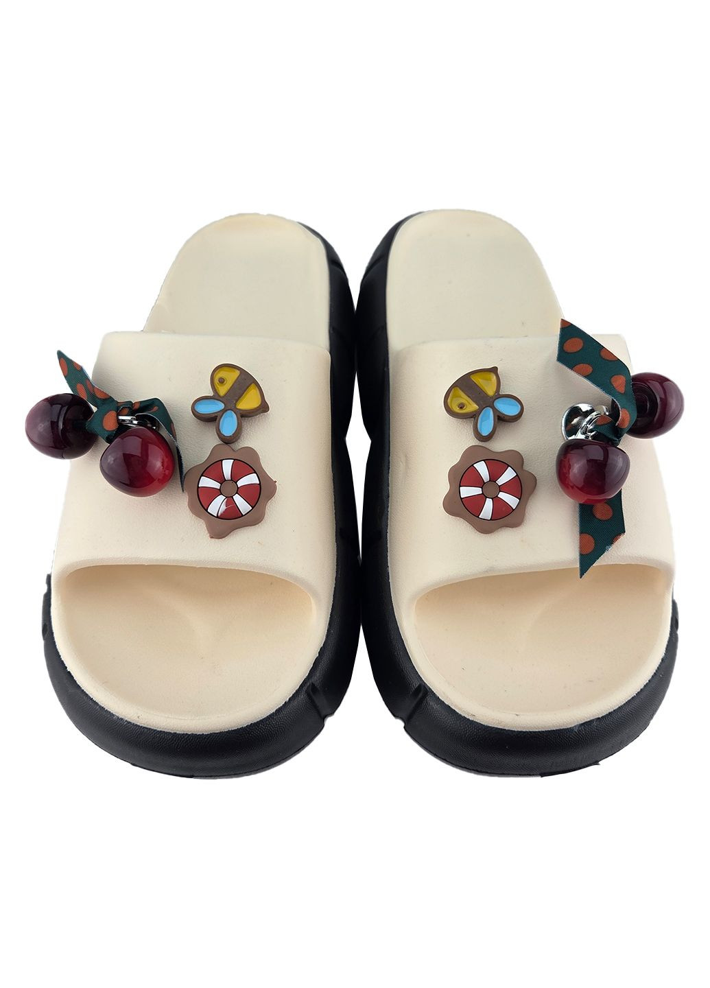 Шльопанці жіночі з джібітсами No Brand (335808579)