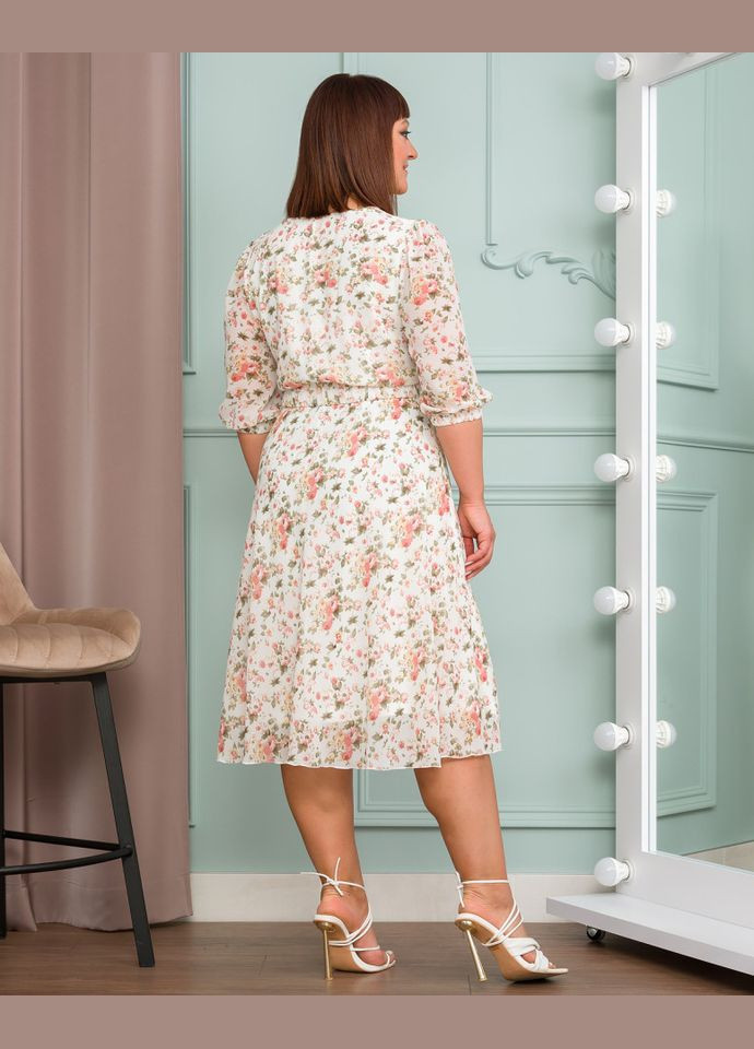 Білий плаття 14517-6 Alenka Plus