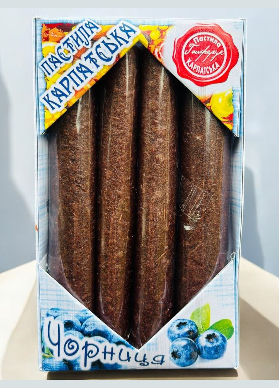 Пастила Натуральна Карпатська зі смаком Чорниці 40 грам. No Brand (330774812)