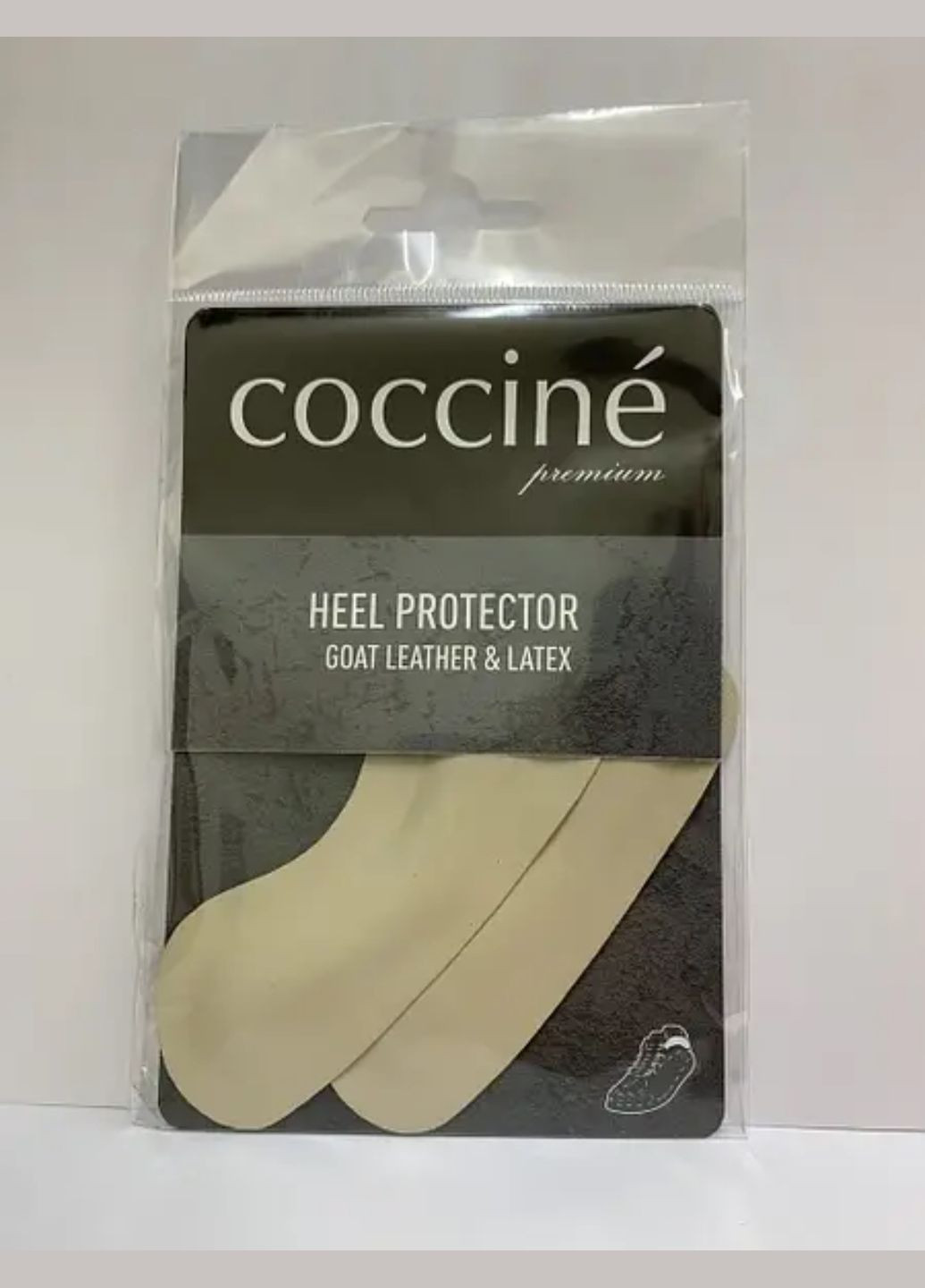 П'яткоутримач шкіряний Coccine heel protector natural leather (282724595)