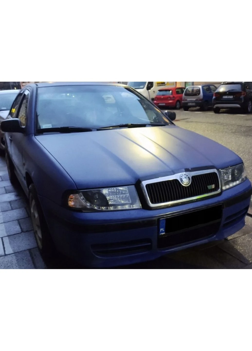 Передні фари Skoda Tour (2000-2004) тюнінговані з діодним рядком (ЦЕНА ЗА ПАРУ) Tuning-Tec Octavia (398182887)