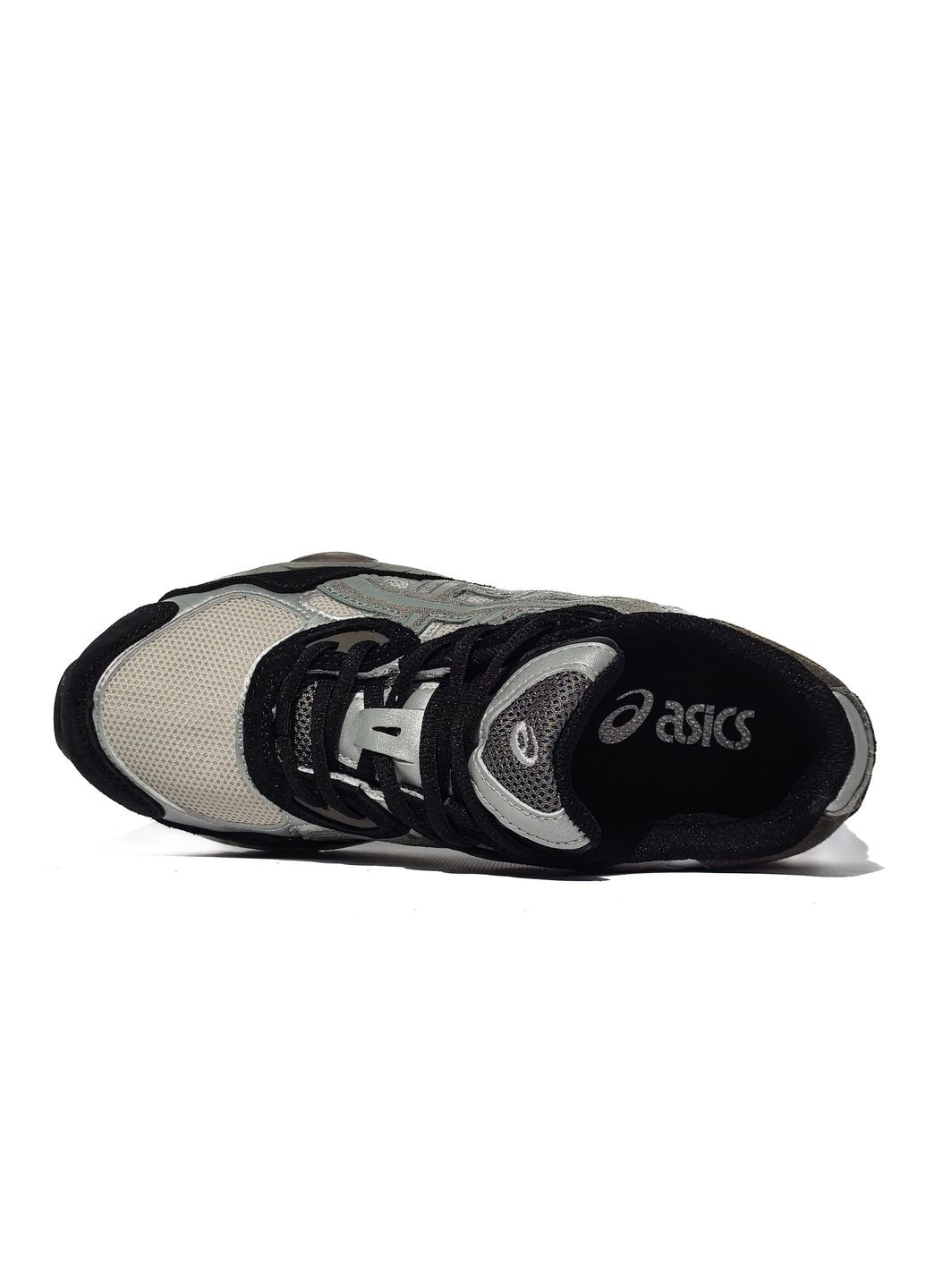 Сірі всесезон кросівки Vakko Asics Gel-NYC 1090 White Black Grey