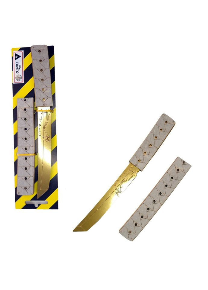 Ніж дерев'яний сувенірний "SO-2 TANTO ЯКУДЗА GOLD" TAN-Y Сувенір-Декор (363266918)