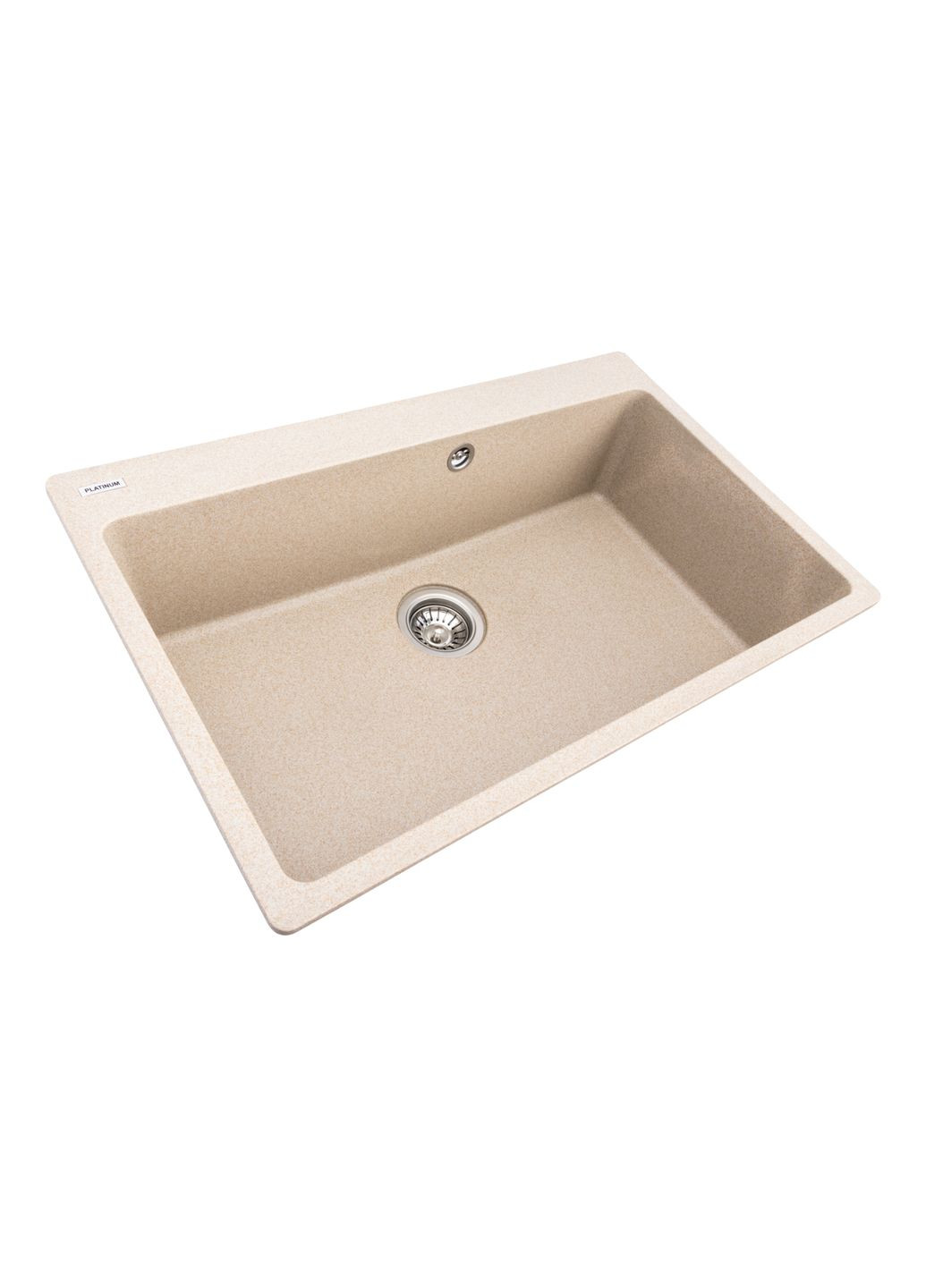 Гранітна мийка для кухні 7850 Bogema матова (сафарі) Platinum (269793356)