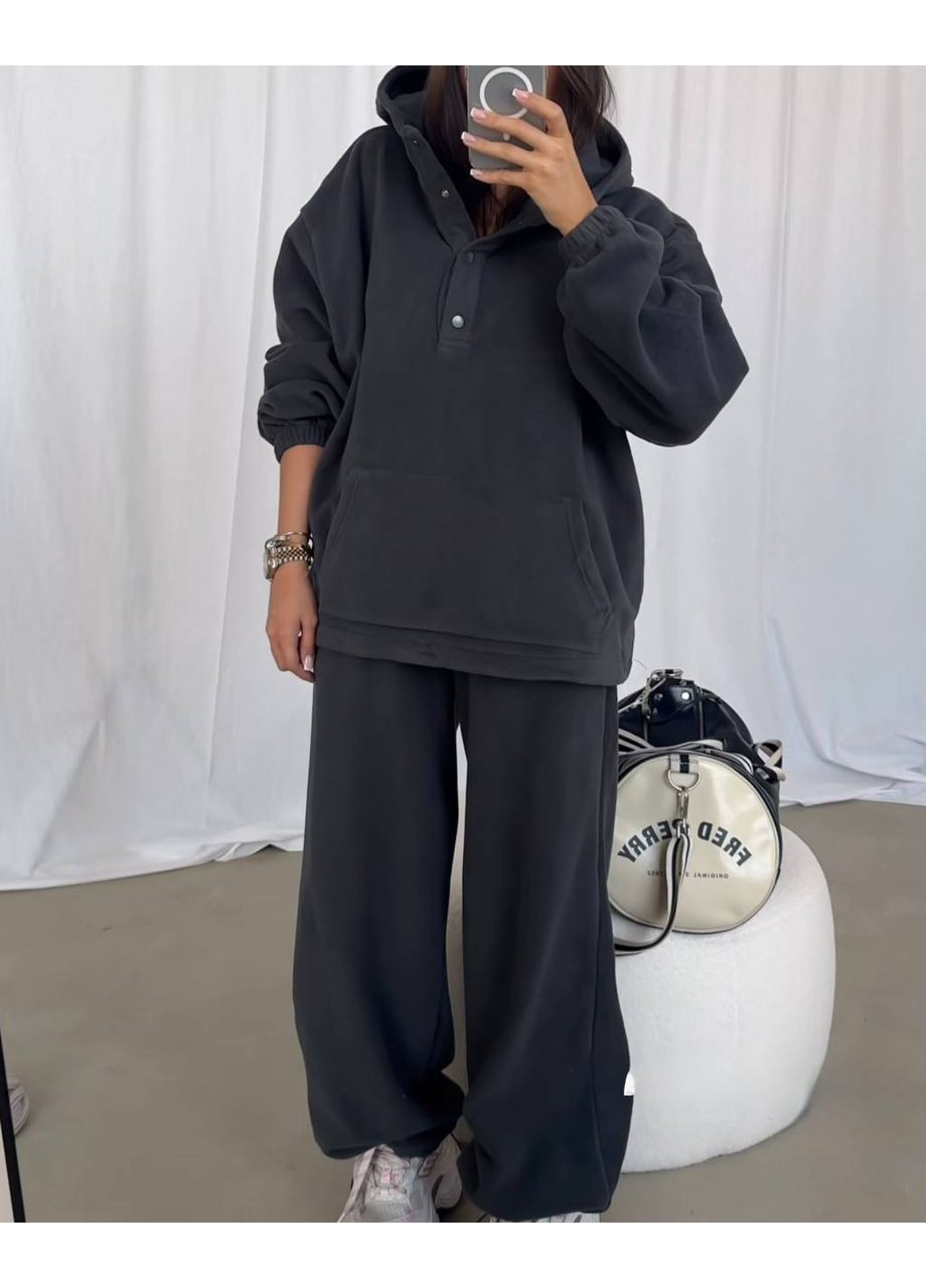 ❄️ Теплий базовий костюм з флісу ❄️Ознайомтеся з розмірною сіткою. DK/DL Мода без кордонів (361216305)