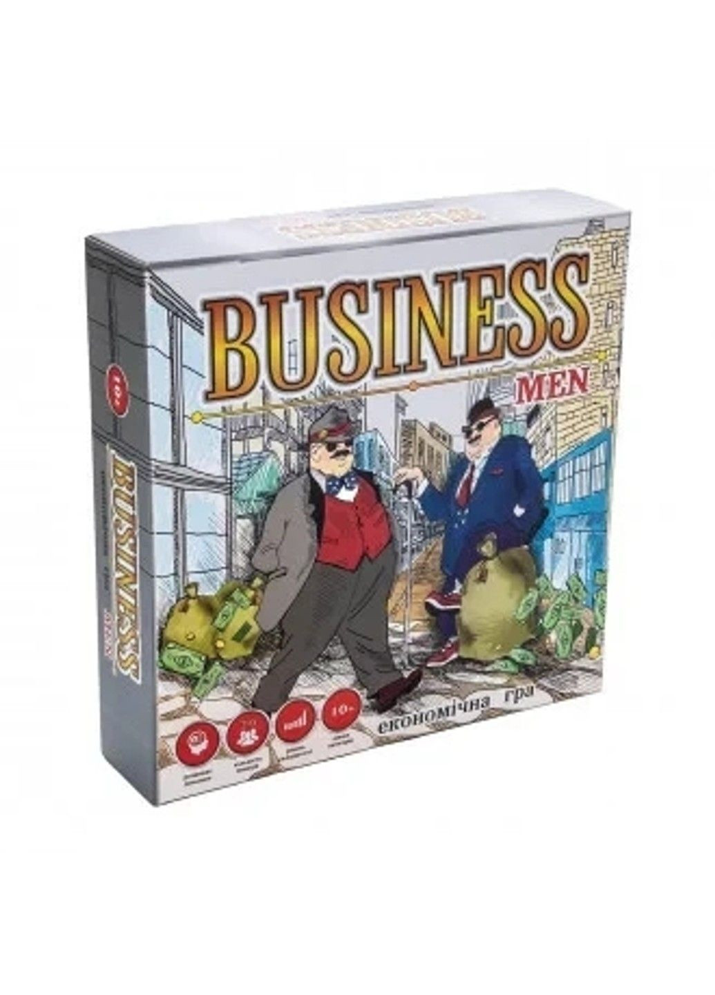 Настольная игра Strateg Business men экономическая на украинском языке монополия 30х30х8 см No Brand (334342930)