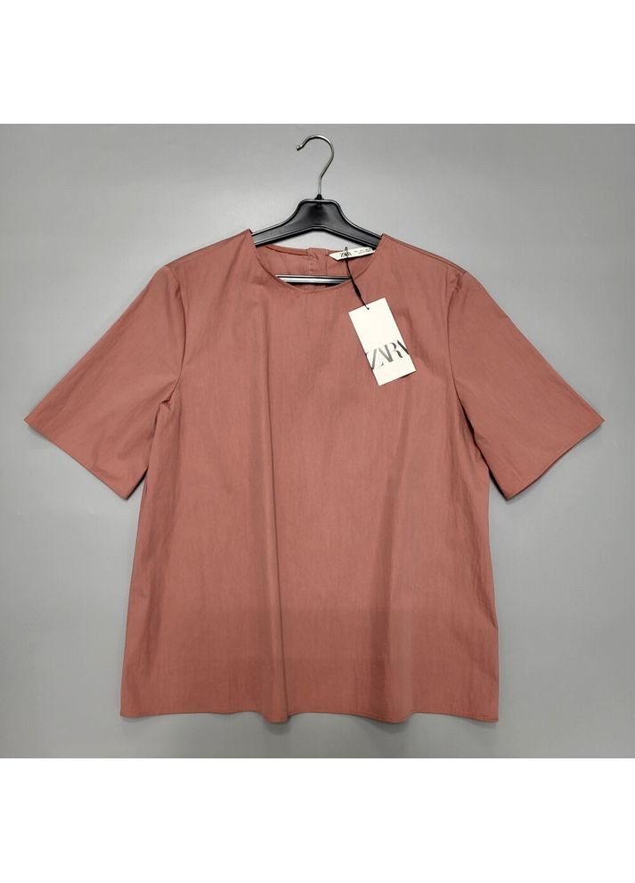 Рожева блузка 4437/253/676 Zara