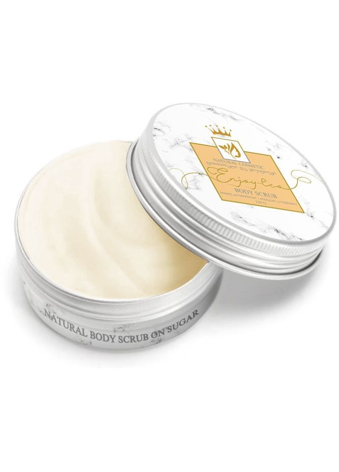 Натуральный скраб "Апельсин и грейпфрут" Enjoy Eco Body Scrub Orange And Grapefruit 220g (830181-52469) Enjoy & Joy (368619122)