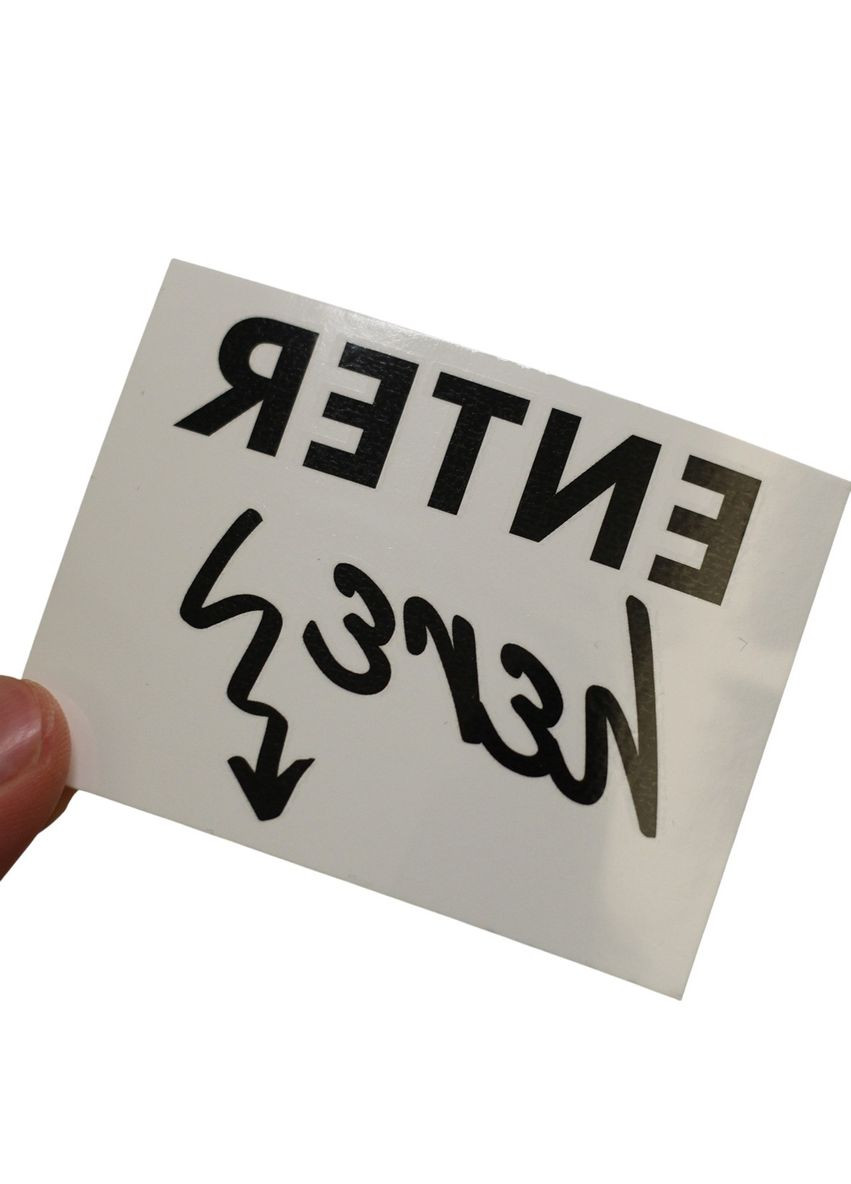 Тимчасове татуювання текст сексуального характеру, перекладна тату для дорослих, Enter Here No Brand (352168584)