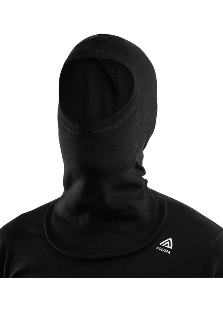 Термокофта WarmWool 200 Hood Sweater Men Black Aclima (317654938)