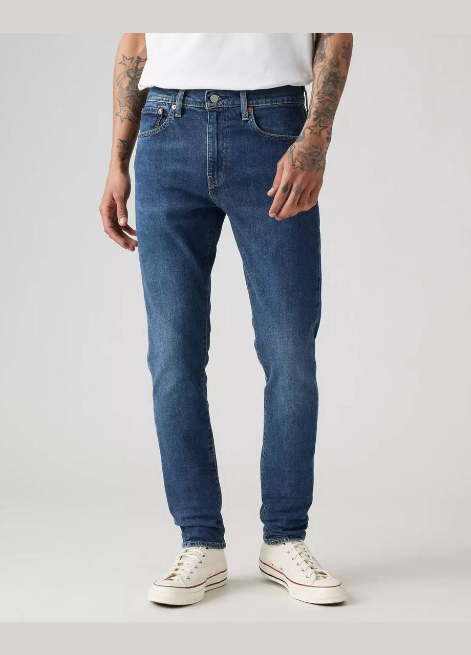 Синие повседневный, джинсовые, кэжуал зауженные брюки Levi's