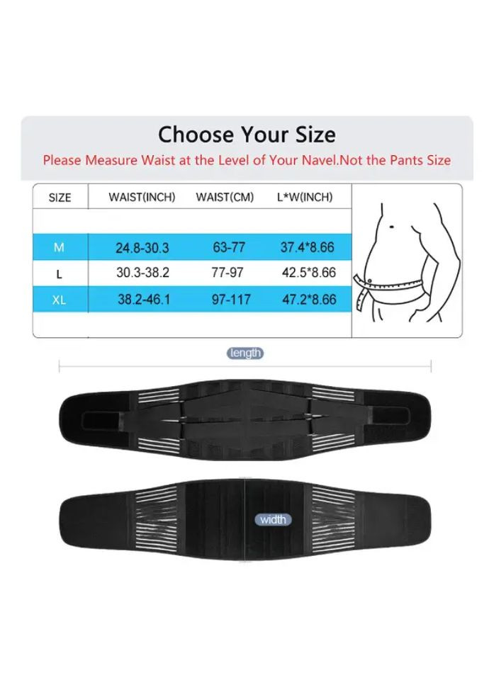 Бандаж для попереку ALike. Пояс для підтримки спини. No Brand (293850443)