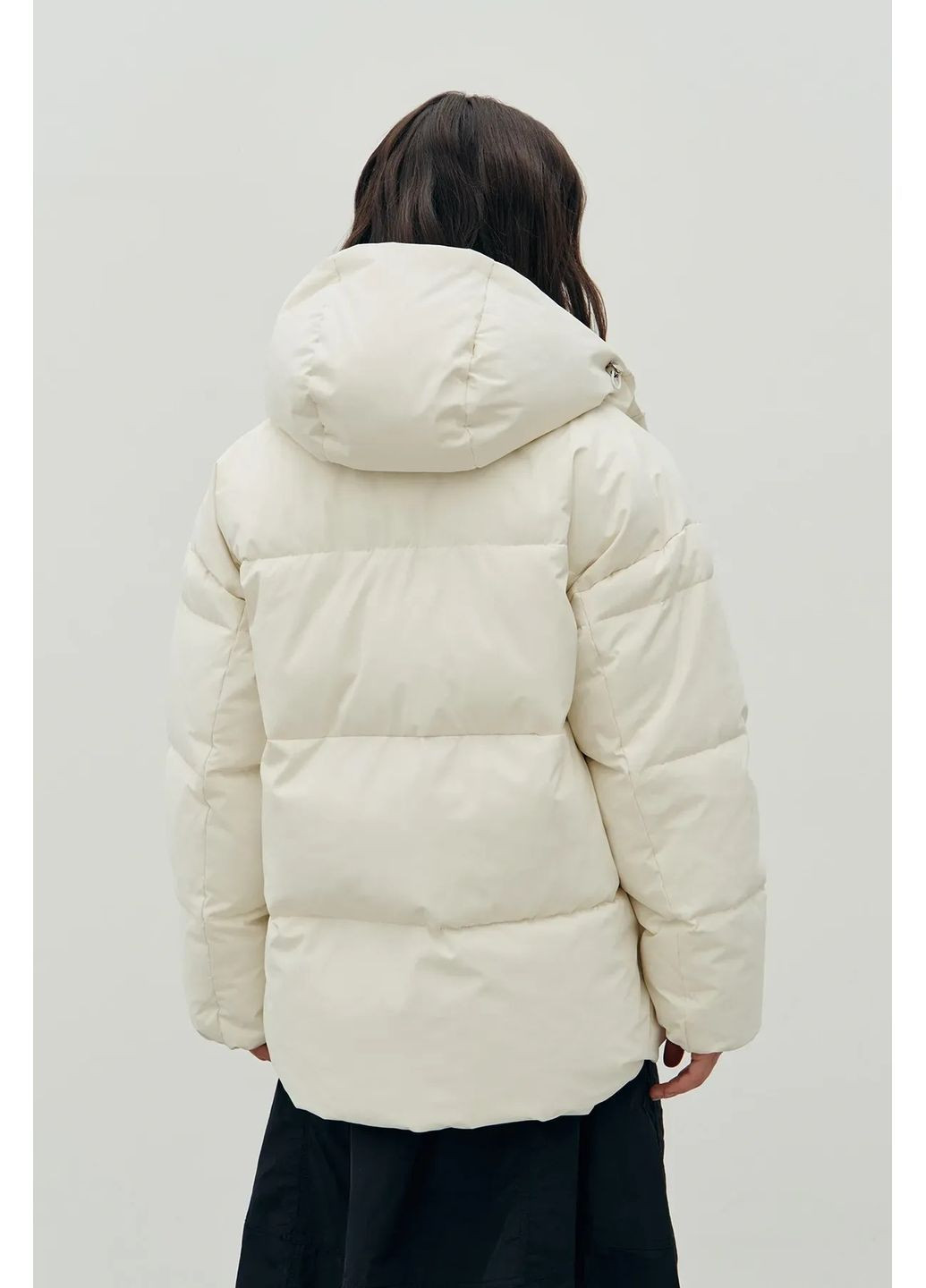 Белый зимний Пуховик Rica Mare