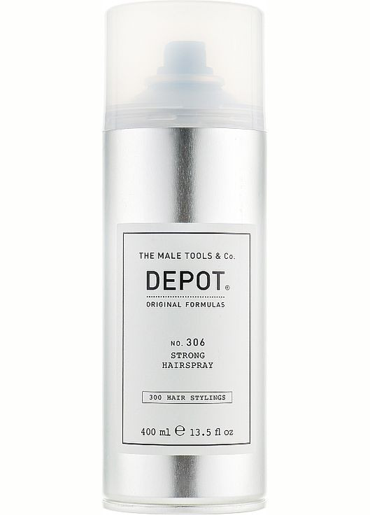 Лак для волос, сильной фиксации Hair Styling 306 Strong Hairspray 400ml (485947-82626) Depot (368653717)