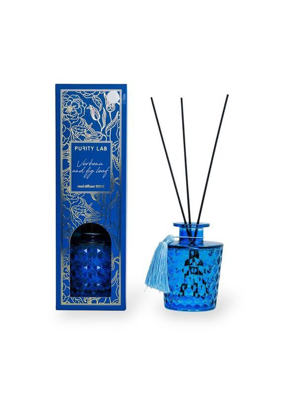 Диффузор Verbena and fig leaf в синем флаконе, 180мл Home Decor (366065287)