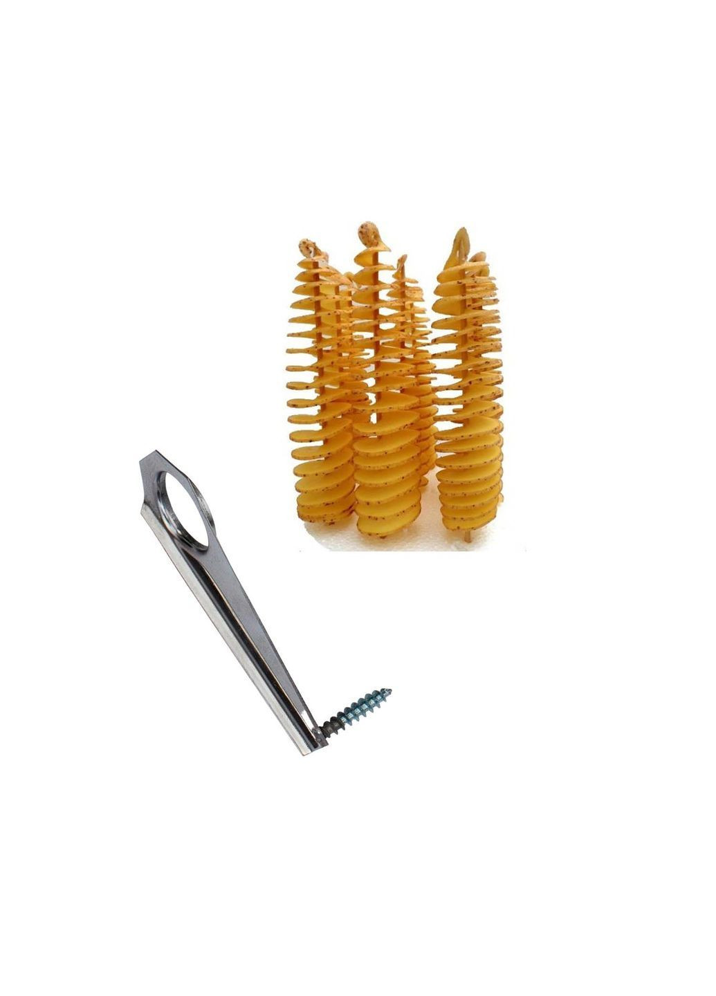 Нож для приготовления спирального картофеля фри (чипсов) и украшения еды Master Class (373274440)