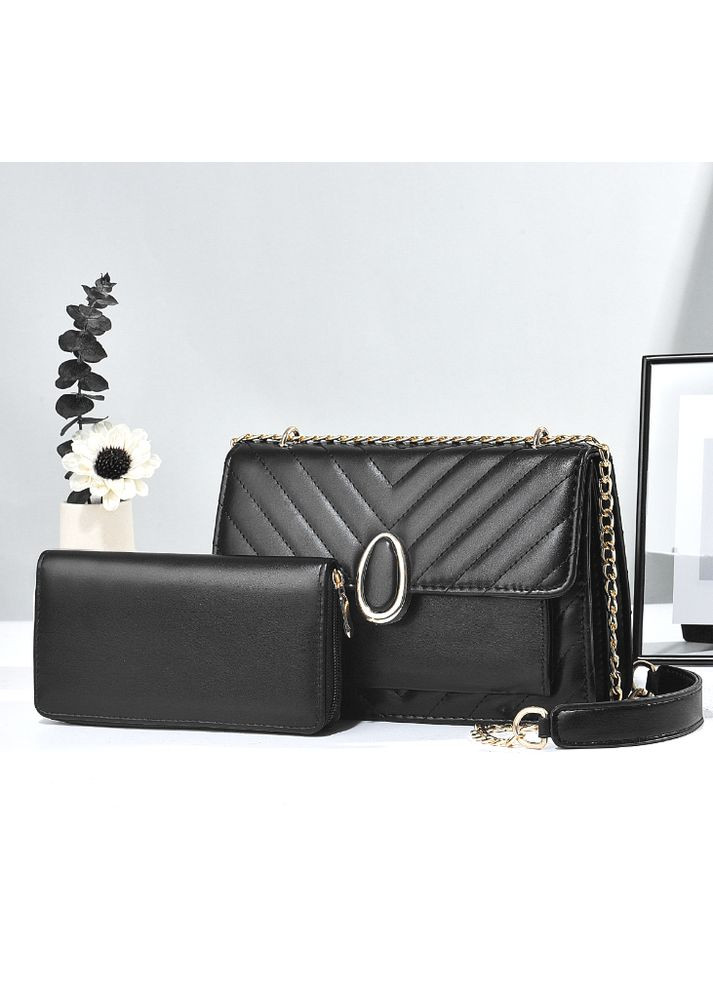 Набір жіноча міні сумочка клатч червона з гаманцем на блискавці еко-шкіра ProDobro (363136160)