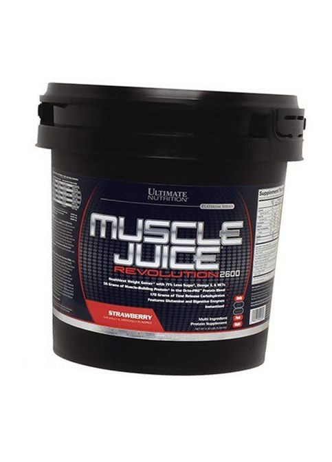 Гейнер для набору ваги, Muscle Juice Revolution, 5000г Полуниця (30090001) Ultimate Nutrition (296686702)