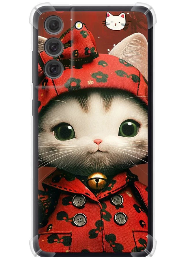 Силикон с усиленными углами чехол 'Hello_Kitty' для Endorphone Samsung Galaxy S21 FE (285708137)
