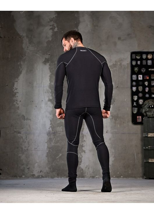 Армейское мужское активное термобелье черное No Brand (363222682)