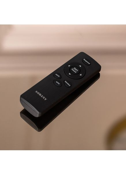 Робот-пилосос для сухого прибирання акумуляторний пилосос з 4 режимами прибирання і пультом ДУ Чорний (KS394) Sokany (361385257)