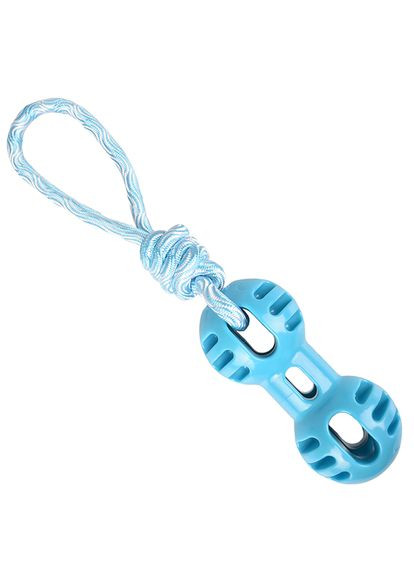 Іграшка для собак Rudo Dumbbell With 6,5х6,5х34,5 см Блакитний (5400585116243) Flamingo (279572641)