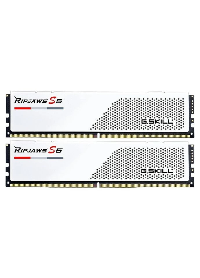 Модуль памяти DDR5 2x16GB/6400 Ripjaws S5 White (F5-6400J3648F16GX2-RS5W) G.SKILL (362212341)